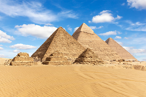 Pyramids in Egypt